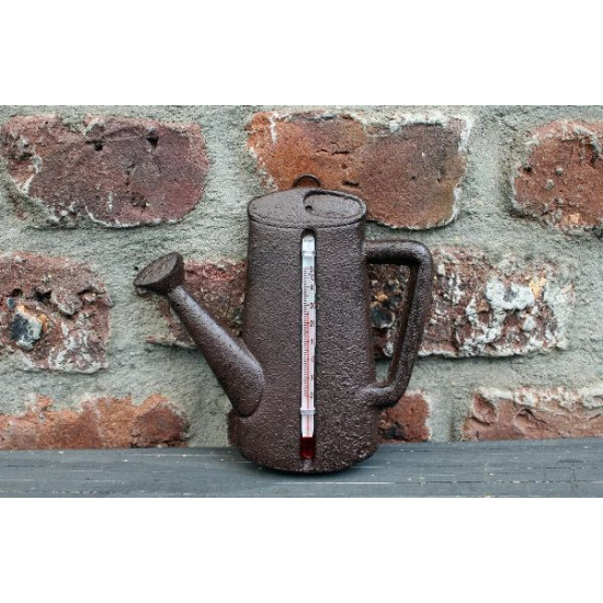 Thermomètre deco arrosoir de Esschert design - deco maison et jardin dans Thermométre - Pluviometre - Baromètre
