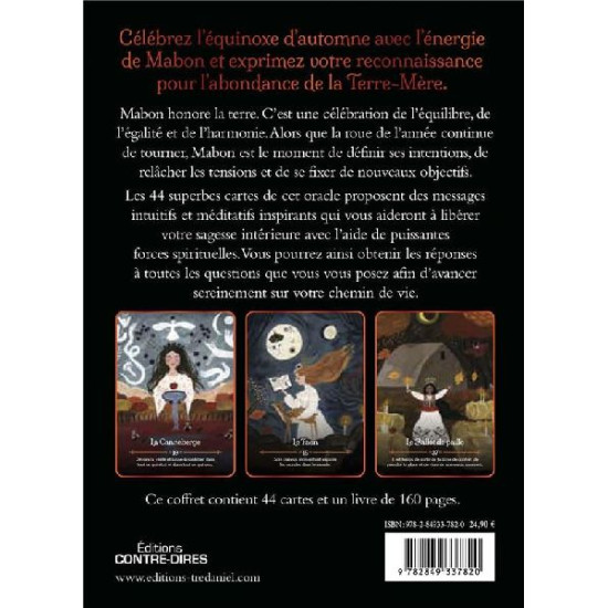 /Les saisons de la sorciere - oracle de mabon de Herboristerie et Esotérisme à Libourne dans 🃏 Livres ésotériques, tarots, or...