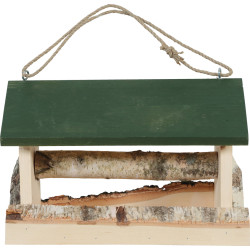 Mangeoire bois hut xl vert de Zolux - Produit pour animaux dans Nichoirs, Mangeoires et accessoires
