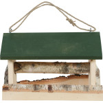 Mangeoire bois hut xl vert de Zolux - Produit pour animaux dans Nichoirs, Mangeoires et accessoires