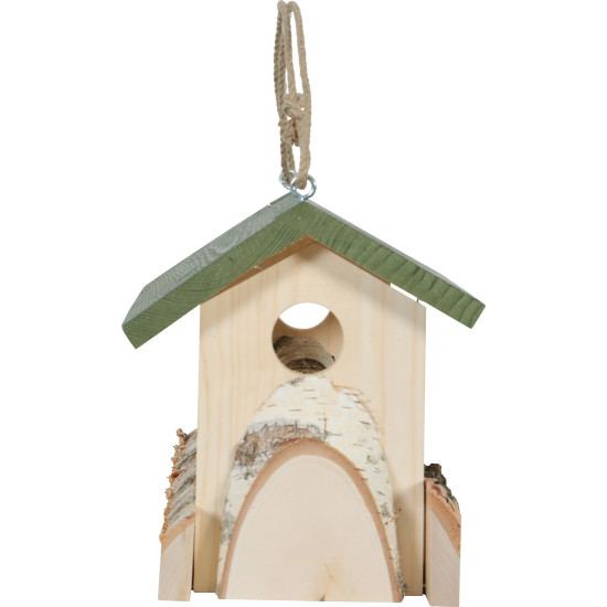 Mangeoire bois hut xl vert de Zolux - Produit pour animaux dans Nichoirs, Mangeoires et accessoires