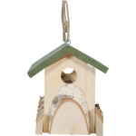 Mangeoire bois hut xl vert de Zolux - Produit pour animaux dans Nichoirs, Mangeoires et accessoires
