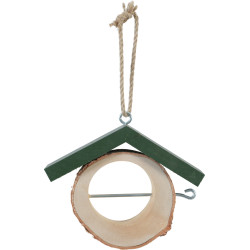 Support bdg bois hut vert de Zolux - Produit pour animaux dans Nichoirs, Mangeoires et accessoires