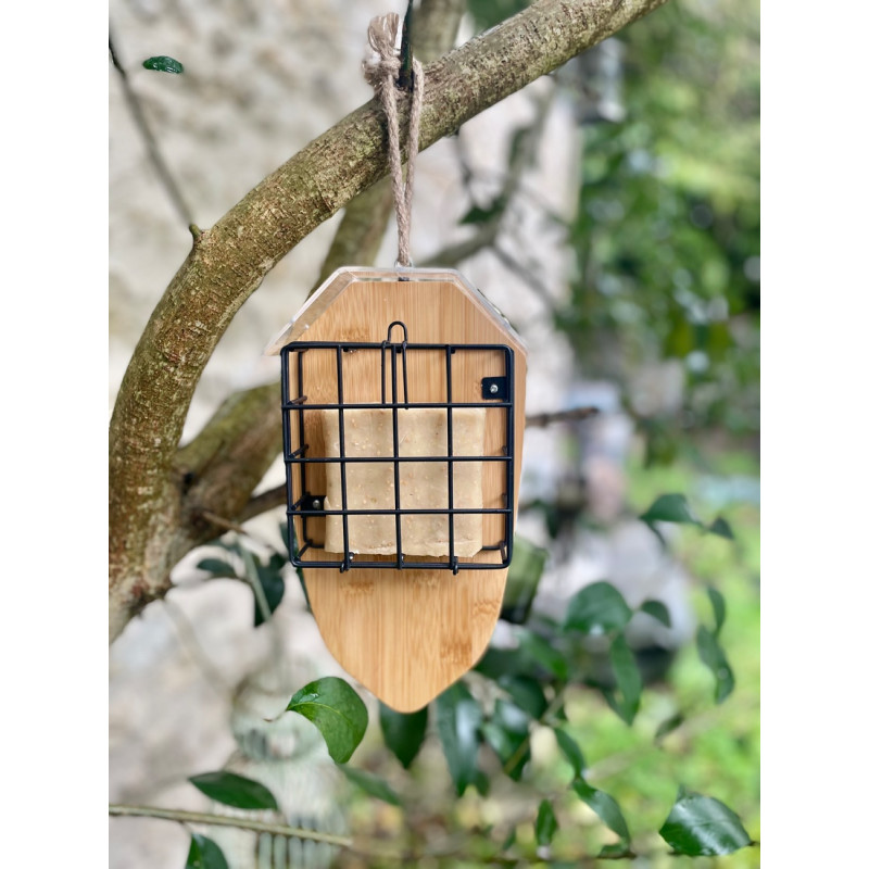 Support pain graisse bamboo de Zolux - Produit pour animaux dans Nichoirs, Mangeoires et accessoires