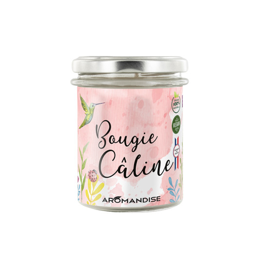 Bougie d'ambiance caline de Aromandise dans Bougie parfumée