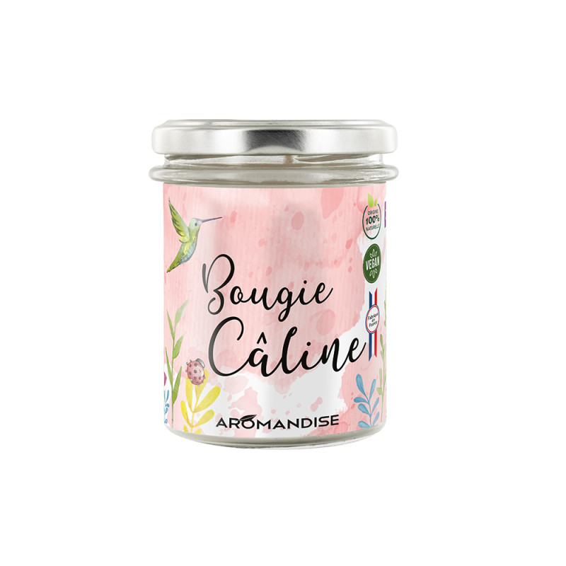 Bougie d'ambiance caline de Aromandise dans Bougie parfumée