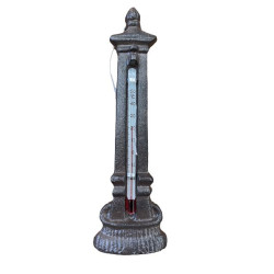 Thermomètre deco fontaine de Esschert design - deco maison et jardin dans Thermométre - Pluviometre - Baromètre