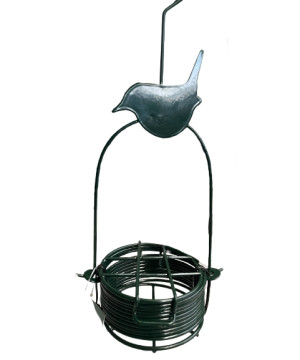 Porte boules graisse mesange huppé de Esschert design - deco maison et jardin dans Nichoirs, Mangeoires et accessoires