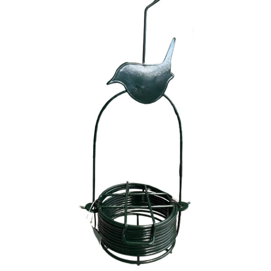 Porte boules graisse mesange huppé de Esschert design - deco maison et jardin dans Nichoirs, Mangeoires et accessoires