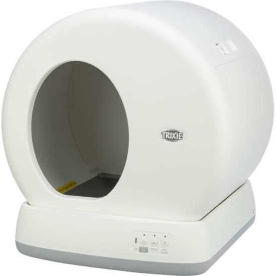 Bac a litiere auto-nettoyant 53x55x52cm blanc de Trixie - Produit pour animaux dans Maison de toilette pour chats