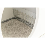 Bac a litiere auto-nettoyant 53x55x52cm blanc de Trixie - Produit pour animaux dans Maison de toilette pour chats
