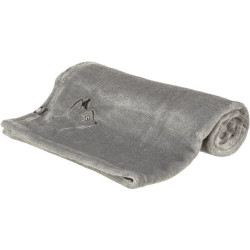 Couverture nilay peluch 90x70 cm gris de Trixie - Produit pour animaux dans Paniere et coussin pour chiens