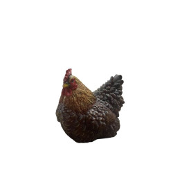 Poule couchée marron de Esschert design - deco maison et jardin dans Statue pour le jardin