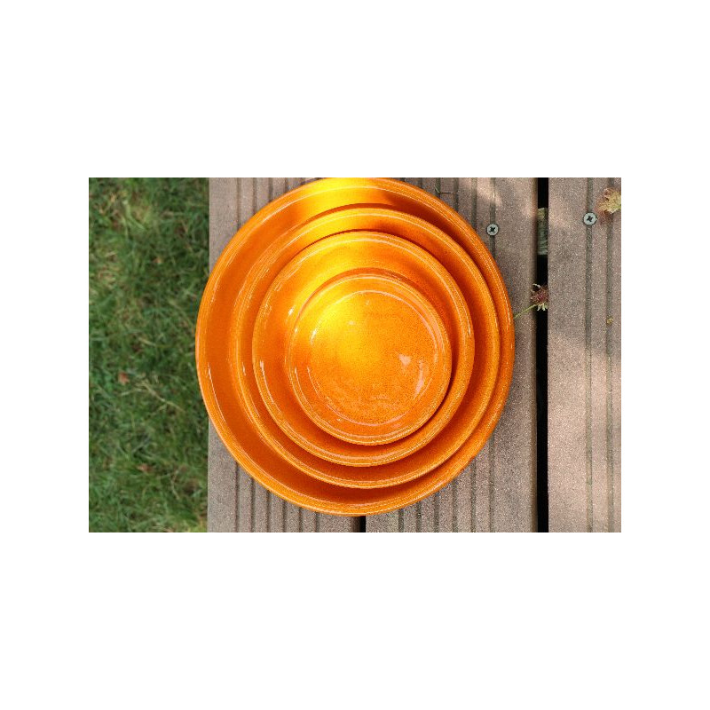 Soucoupe savane d18 de Poterie d'Albi - Poterie de qualité à Bordeaux dans Les Poteries d'Albi