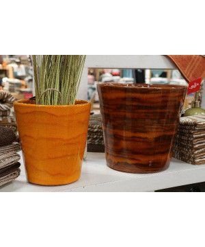 Pot odyssee savane d23 h21 de Poterie d'Albi - Poterie de qualité à Bordeaux dans Les Poteries d'Albi