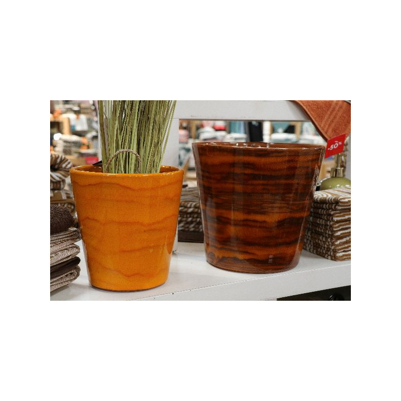 Pot odyssee savane d23 h21 de Poterie d'Albi - Poterie de qualité à Bordeaux dans Les Poteries d'Albi