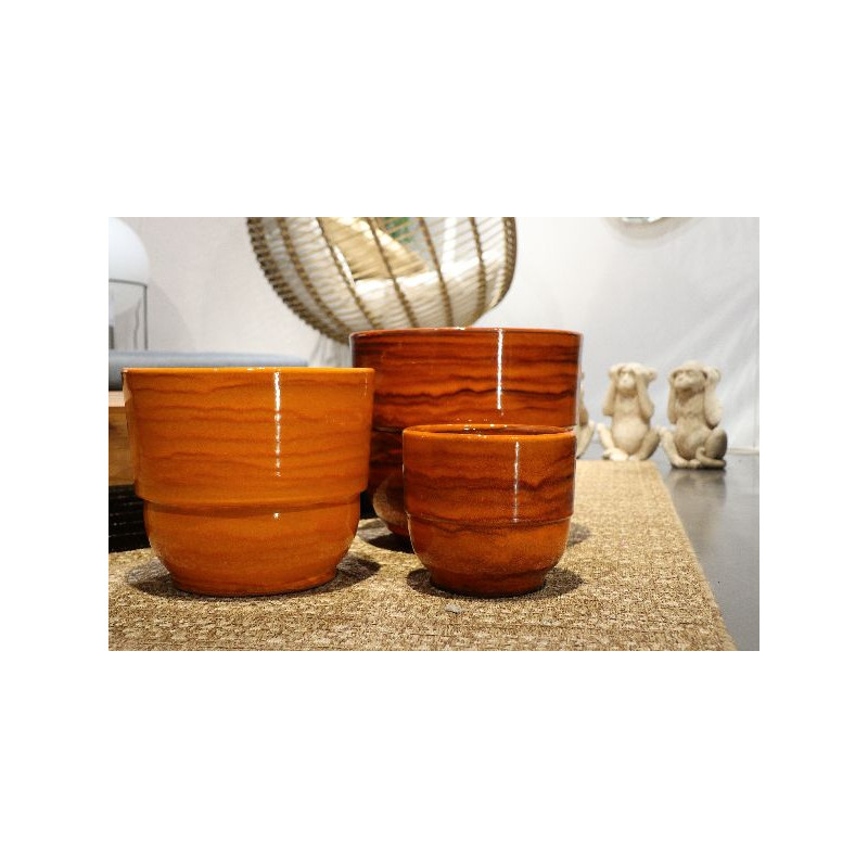 Vase rebord savane d21 h19 de Poterie d'Albi - Poterie de qualité à Bordeaux dans Les Poteries d'Albi