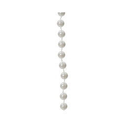 Guirlande de perles 10m blanc hiver deco noël de Déco de Noël - Jardinerie Bordeaux et Libourne dans Guirlande pour sapin de ...