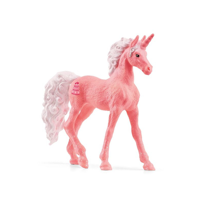 Figurine Schleich Licorne Gâteau Anniversaire de Schleich - Figurine d'animaux dans Figurine animaux