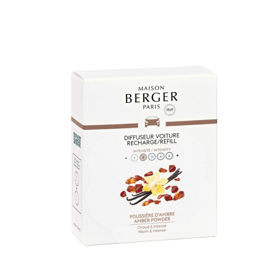 Recharge Voiture Poussiere Ambre X2 Lampe Berger de Lampe Berger Paris - parfums et diffuseurs dans Produits parfumés, huile ...