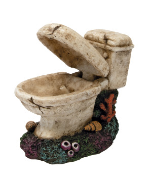Bubble deco wc de Superfish - Aquadistri - accessoires pour aquarium et bassin dans Sujets pour aquarium