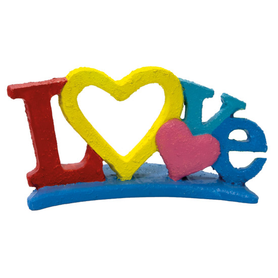 Deco arc-en-ciel amour de Superfish - Aquadistri - accessoires pour aquarium et bassin dans Sujets pour aquarium