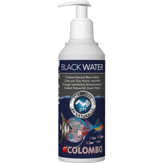 Colombo black water 250 ml de Superfish - Aquadistri - accessoires pour aquarium et bassin dans Traitements de l'eau de l'aqu...