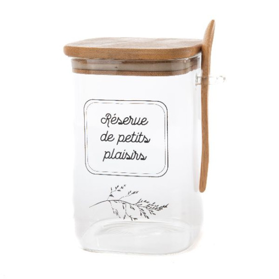 Bonbonniere+cuilliere h16 yuma de Jardinerie Bordeaux Libourne Gironde dans Portes bouteilles - Couverts - Vaisselles