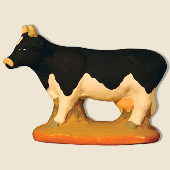 Vache marguerite 6cm de Santons de Provence Escoffier dans ⛲Santons de Provence