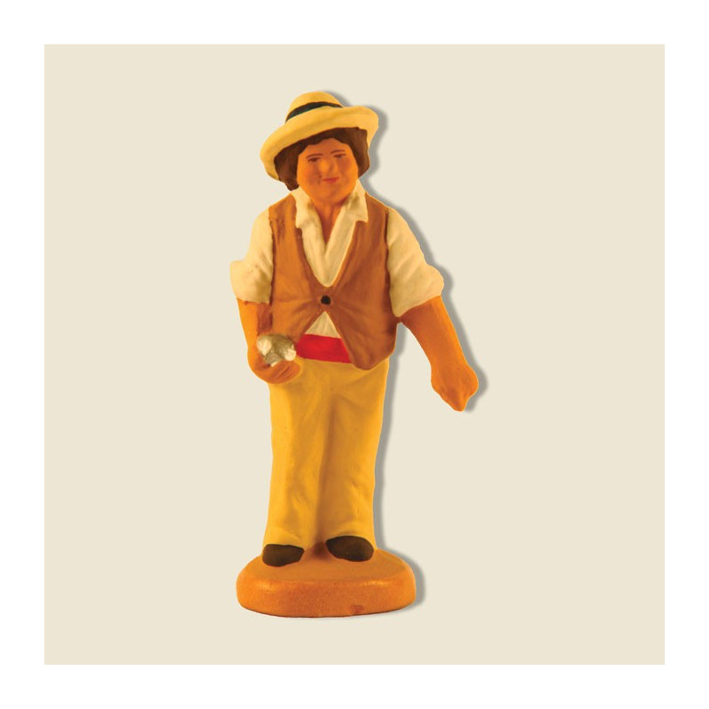 L'indicateur jeannot 6cm de Santons de Provence Escoffier dans ⛲Santons de Provence