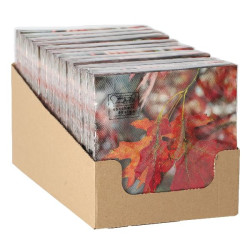 Serviettes pap champignon/feuilles de Esschert design - deco maison et jardin dans Serviette en papier