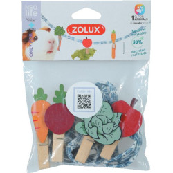 Corde friandises cochon d'inde nlife 150cm de Zolux - Produit pour animaux dans Accessoires pour rongeurs