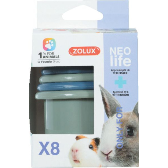 Set gobelets cache friandises nlife de Zolux - Produit pour animaux dans Accessoires pour rongeurs