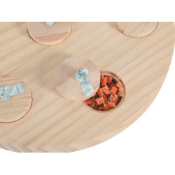 Plateau friandises bois lapin nlife de Zolux - Produit pour animaux dans Accessoires pour rongeurs