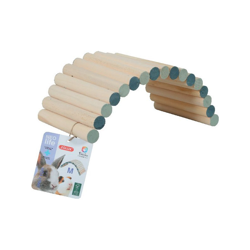 Pont bois nlife taille m de Zolux - Produit pour animaux dans Accessoires pour rongeurs