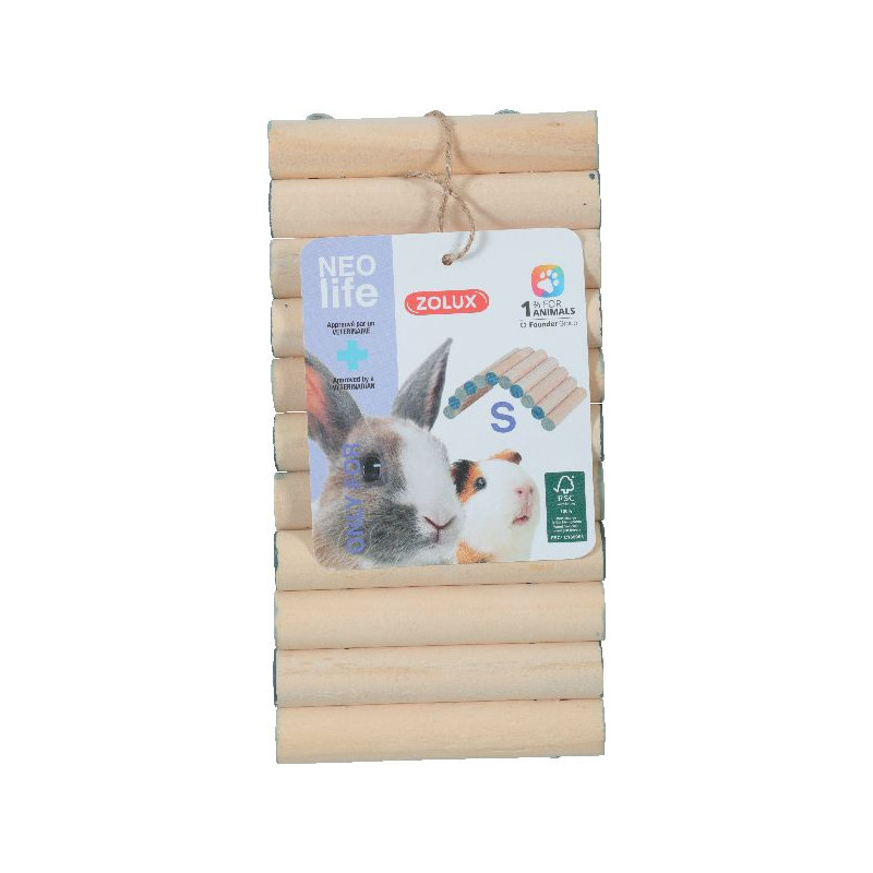 Pont bois nlife taille s de Zolux - Produit pour animaux dans Accessoires pour rongeurs