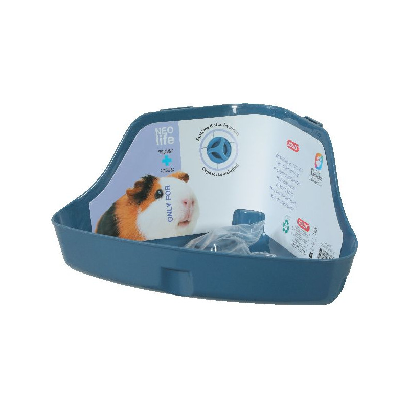 Toilette angle cochon d'inde nlife ble de Zolux - Produit pour animaux dans Accessoires pour rongeurs
