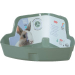 Toilette angle lapin nlife ver de Zolux - Produit pour animaux dans Accessoires pour rongeurs