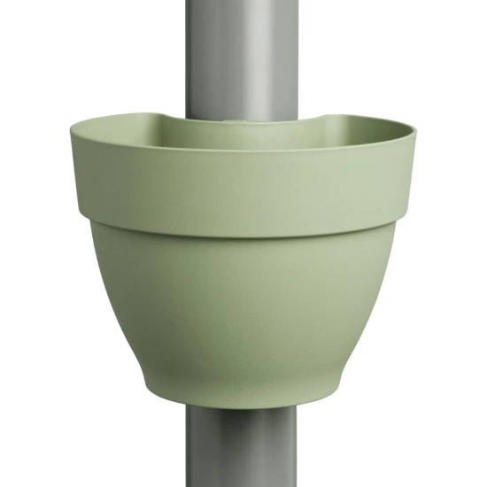 Vibia Campana Pot Gouttière 22Cm Vert -Elho de Elho - Pot en plastique de qualité dans Pots en plastique