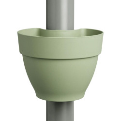 Vibia Campana Pot Gouttière 22Cm Vert -Elho de Elho - Pot en plastique de qualité dans Pots en plastique