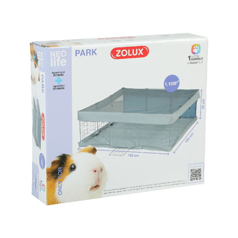 Neopark cochon d'inde nlife 105x105x35 de Zolux - Produit pour animaux dans Cages pour rongeurs