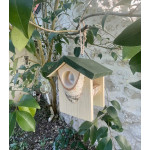 Mangeoire bois hut l vert de Zolux - Produit pour animaux dans Nichoirs, Mangeoires et accessoires