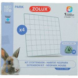 Kit 4 grille exterieur habitat lapin nlife de Zolux - Produit pour animaux dans Cages pour rongeurs