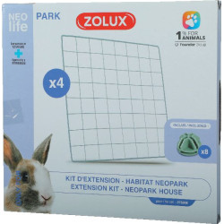Kit 4 grille exterieur habitat lapin nlife de Zolux - Produit pour animaux dans Cages pour rongeurs