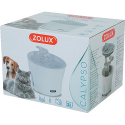 Fontaine a eau calypso 3l gris de Zolux - Produit pour animaux dans Gamelles, distributeurs et fontaines pour chats