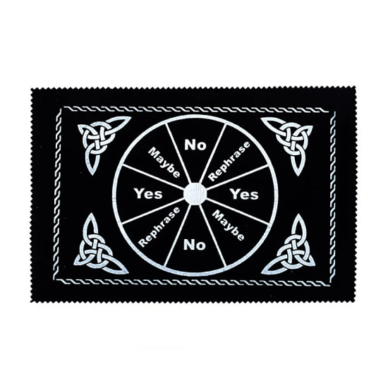 Tapis pendulaire noeud celtique - 20.5x30cm de Phoenix import dans 💎 Bijoux et accessoires ésotériques