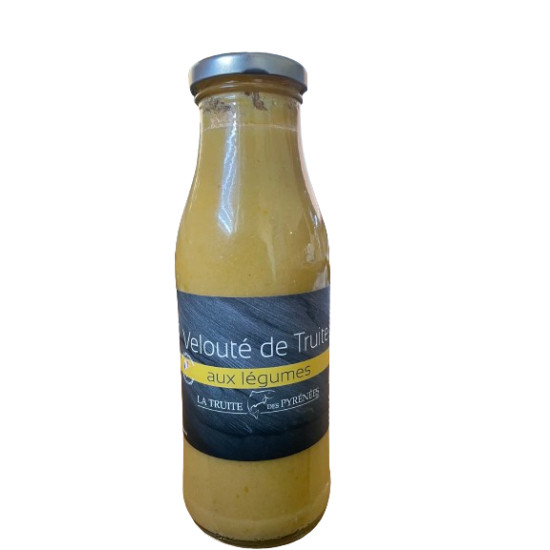 VELOUTE TRUITE AUX LEGUMES 490G de Table des producteurs Libourne dans 🥫 Conserves