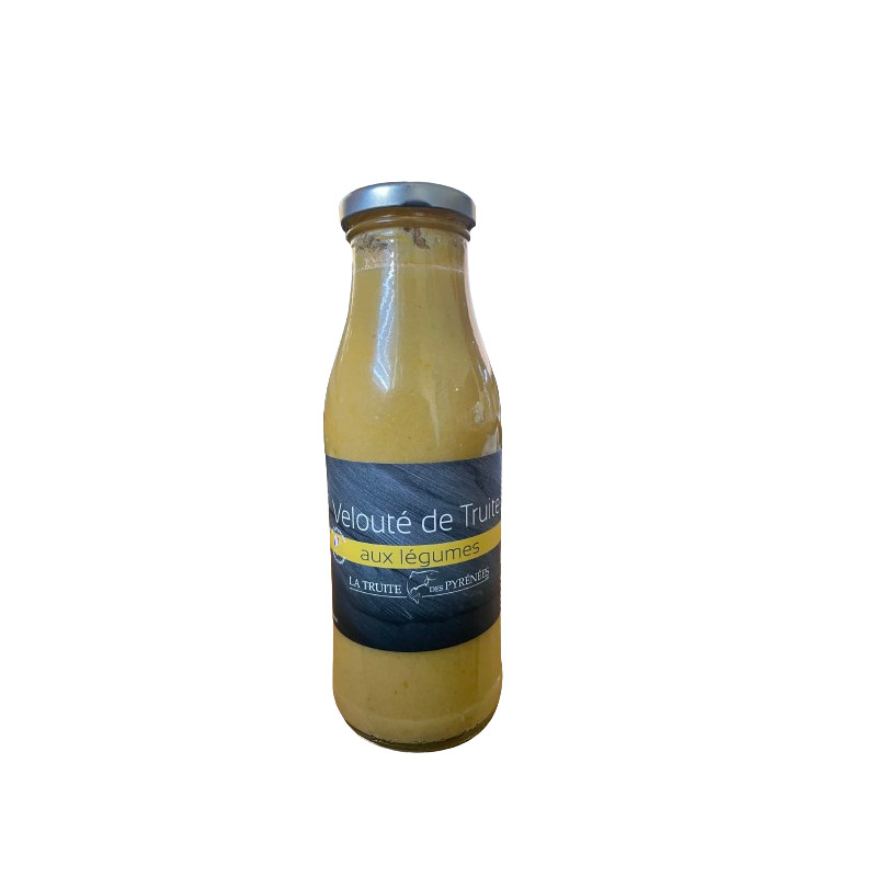 VELOUTE TRUITE AUX LEGUMES 490G de Table des producteurs Libourne dans 🥫 Conserves