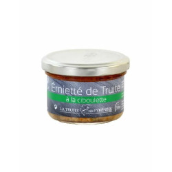EMIETTES TRUITE A LA CIBOULETTE 90G de Table des producteurs Libourne dans 🥔 Apéritifs à manger
