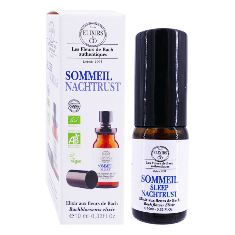 Sommeil spray buccal 10ml de Elixirs & co - fleurs de Bach dans Fleurs de Bach véritable